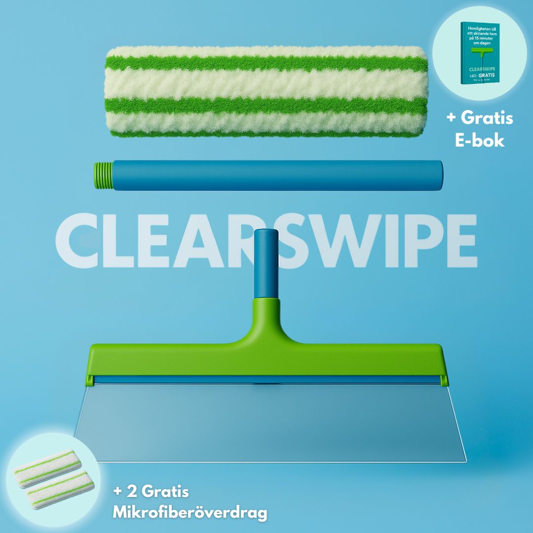 CLEARSWIPE KIT - Rent glas utan ränder eller spill