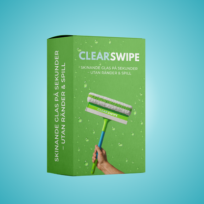 CLEARSWIPE KIT - Rent glas utan ränder eller spill