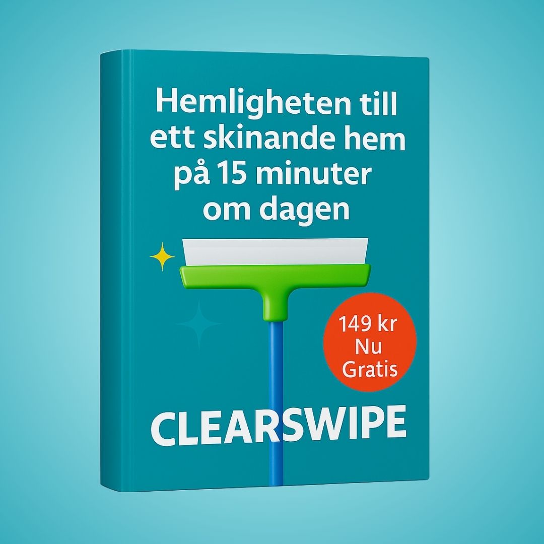 CLEARSWIPE KIT - Rent glas utan ränder eller spill